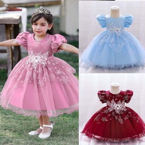 Girls flower bridesmaid dress - flower,