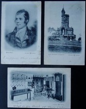 Scotland 3 x ROBERT BURNS