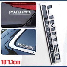 3D Limited Edition Logo Car