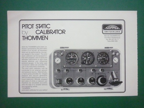 1982 pub revue thommen - 1982-84,