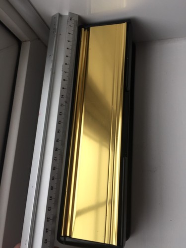 Gold replacement letterbox for