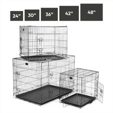 DOG CAGE FOLDABLE PUPPY CRATE