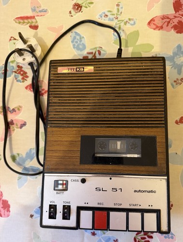 Itt sl51 vintage cassette - itt,