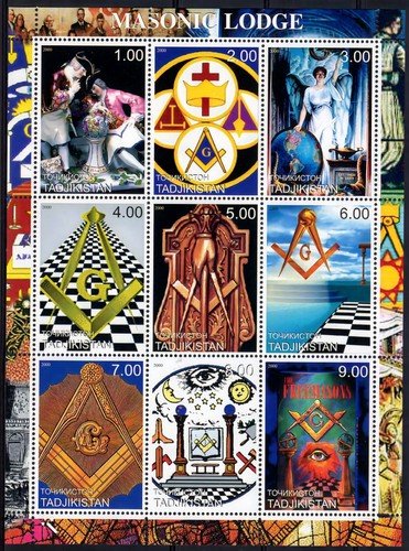 Tajikistan 2000 masonic - tajikistan,