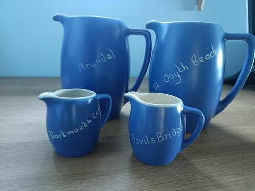 Devon blue ceramic pottery - devon,