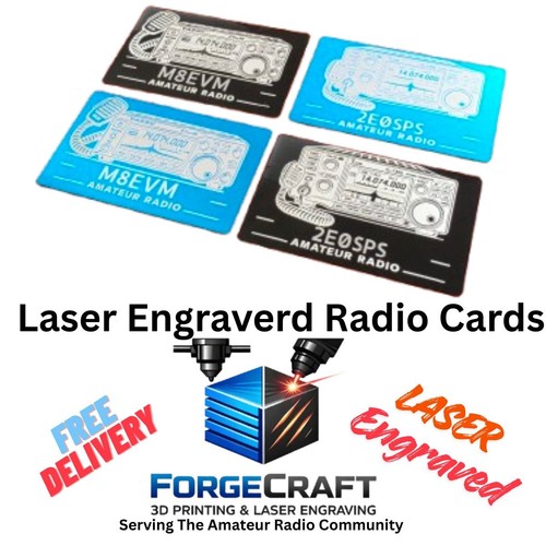 Laser engraved radio - engraved,