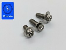 M6 Titanium large flanged