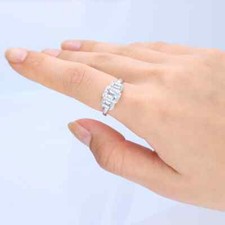 14K White Gold 1.10 Carat