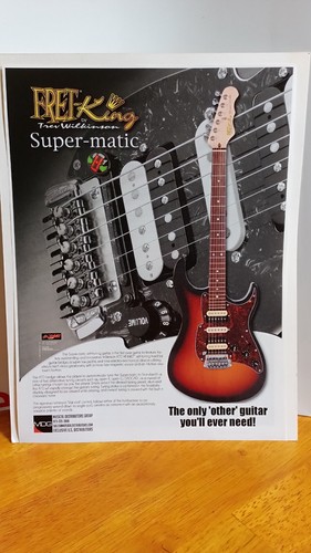 Fret king super matic guitars - fret, super-matic