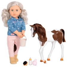 Our Generation Doll With Horse