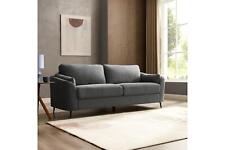 Sofa Range Armchair 2 and 3 Seater Sofa Boucle fabric Metal Legs Grey Fabric