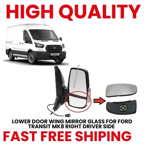 Lower door wing mirror - door,