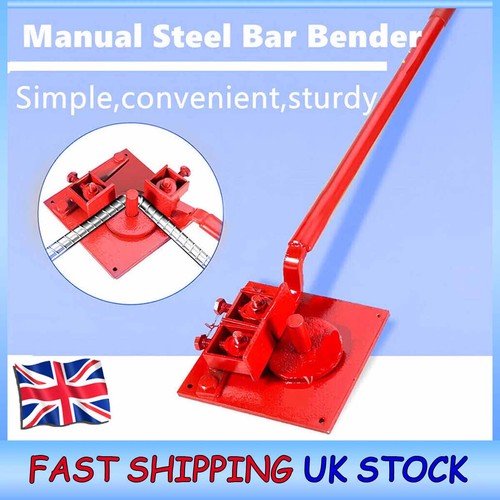 Heavy duty manual rebar bender - manual,