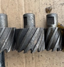 3 x Used Rotabroach Cutters Made In England