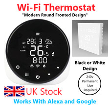 Smart WiFi Thermostat Central Heating/Under Floor Heating Alexa Google Home