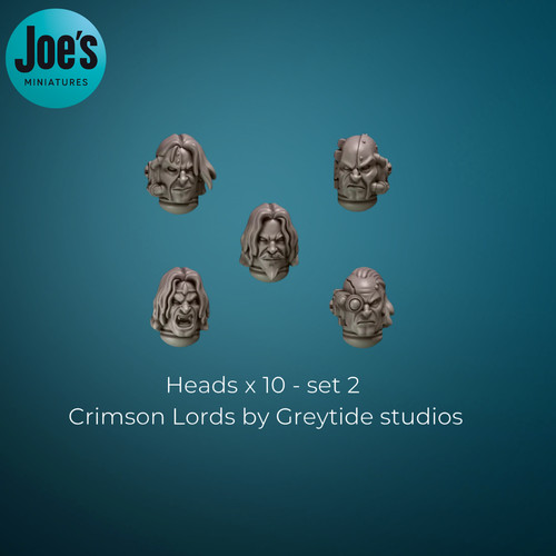 Heads set 2 crimson - 2,