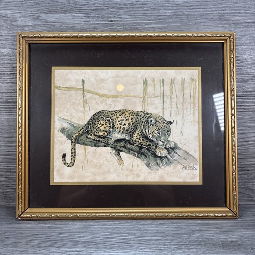 Joel kirk signed - signed, leopard