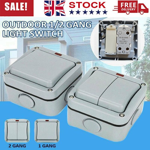 Waterproof ip66 gang - waterproof,