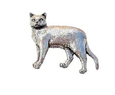 Burmese Cat Finely Handcrafted