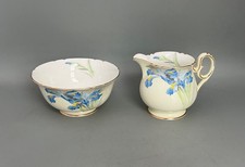 Shelley Art Deco Blue Iris