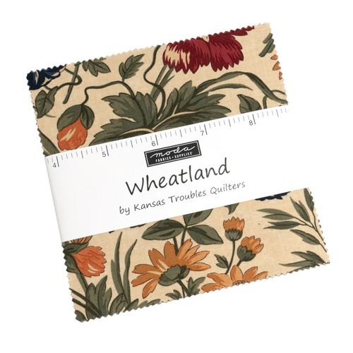 Moda charm pack wheatland by - ,