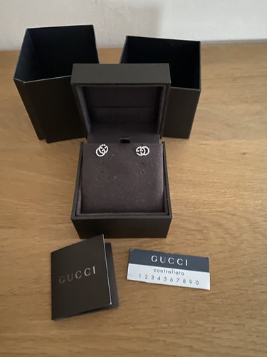 Gucci earrings white gold - -,
