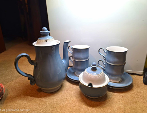 Vintage denby castile - vintage, coffee
