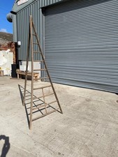 VINTAGE APPLE LADDER - WOODEN - 12 AVAILABLE - COLLECTION ONLY FROM ME13