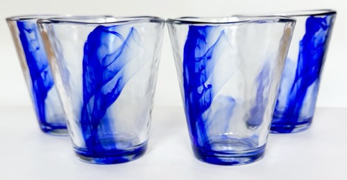 Set murano blue - set,