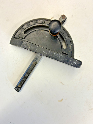 Vintage miter saw gauge - miter,