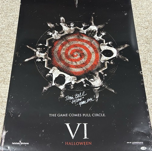 Tobin bell jigsaw autographed - bell,