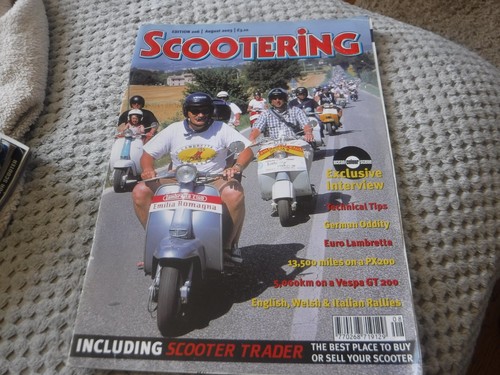 Scootering magazine august - magazine,