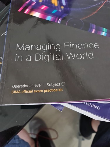 Cima managing finance a - cima,