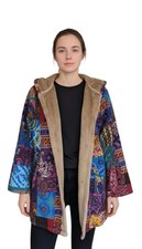 Colourful Patchwork Hooded