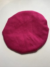 Build A Bear Pink Beret Floppy Knitted Hat Cap Headgear Girl Clothes Outfit