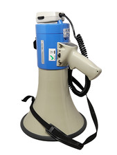 Adastra Transistor Megaphone Siren, 25W max Handheld Mic - Price inc VAT