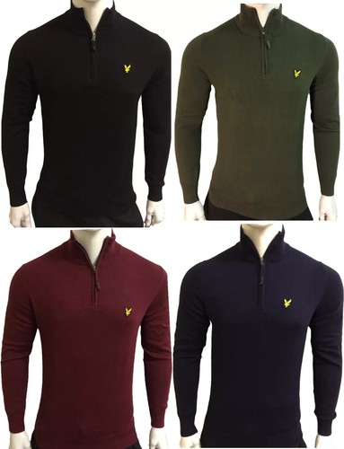 Lyle scott half zip - lyle, jumper