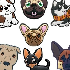 Dog Breed Shoe Charms PUG