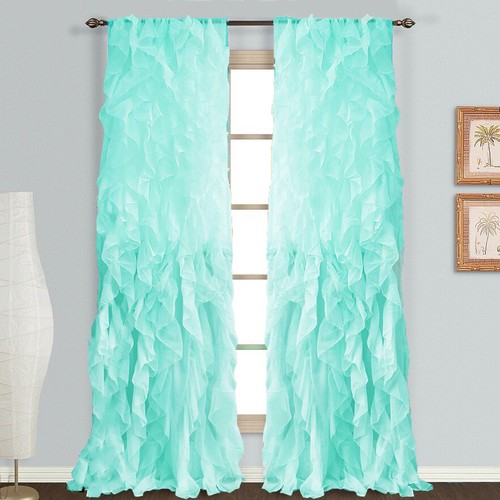 Sea blue cascade - blue, chic