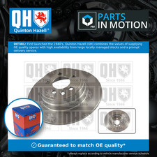 2x Brake Discs Pair Solid fits