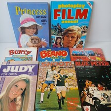 Vintage Annuals Various Choose