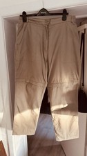 Regatta Great Outdoors Women's Lightweight Beige Walking Hiking Trousers Size 16