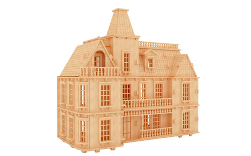 Dolls house mansion - -, laser