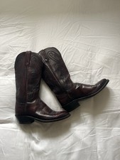 Lucchese 1883 Western Mid Cowboy Boots UK Size 4, US Size 6B