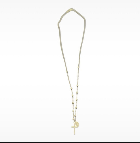 Metal christian rosary beads - christian,