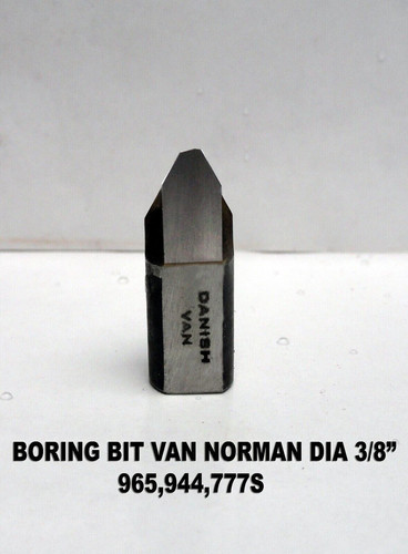 12x van norman boring - van, bar