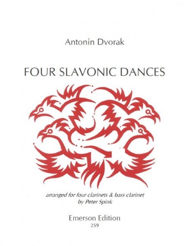 Four slavonic dances score and - four,