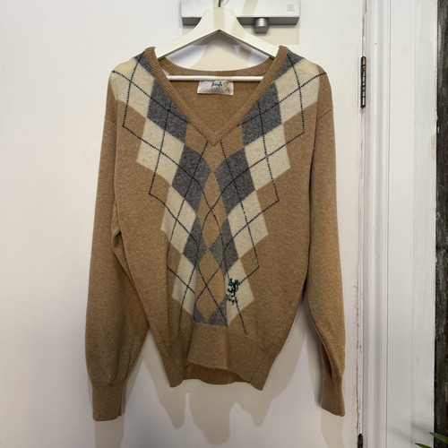 Vintage 1980 pringle neck - v,