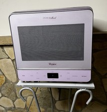 Whirlpool Max Mood Round Microwave with Crisp Function-MAX 38 Pink Used