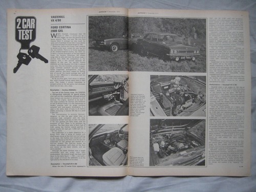 1971 vauxhall v s - vauxhall, ford